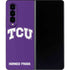 Texas Christian University TCU Horned Frogs Galaxy Z Fold4 5G Skin
